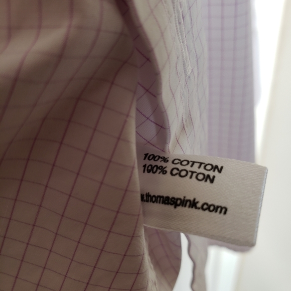 3/$50 Mens Pink Thomas Button Down Shirt - Picture 2 of 5